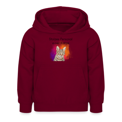 Pedro's Hoodie Stolzes Personal einer Katze Black Edition - LiNBW.