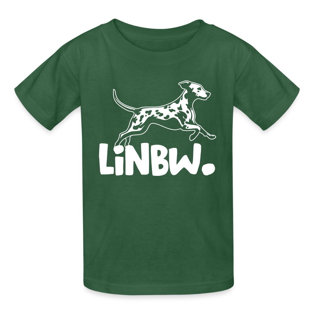 LiNBW. T-Shirt White Edition - Flaschengrün