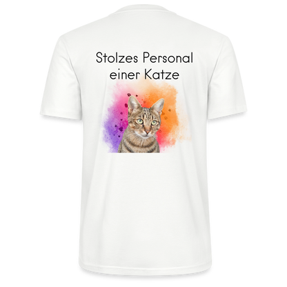 Pedro's Unisex T-Shirt Premium CAT DAD Black Edition Stolzes Personal einer Katze - LiNBW.