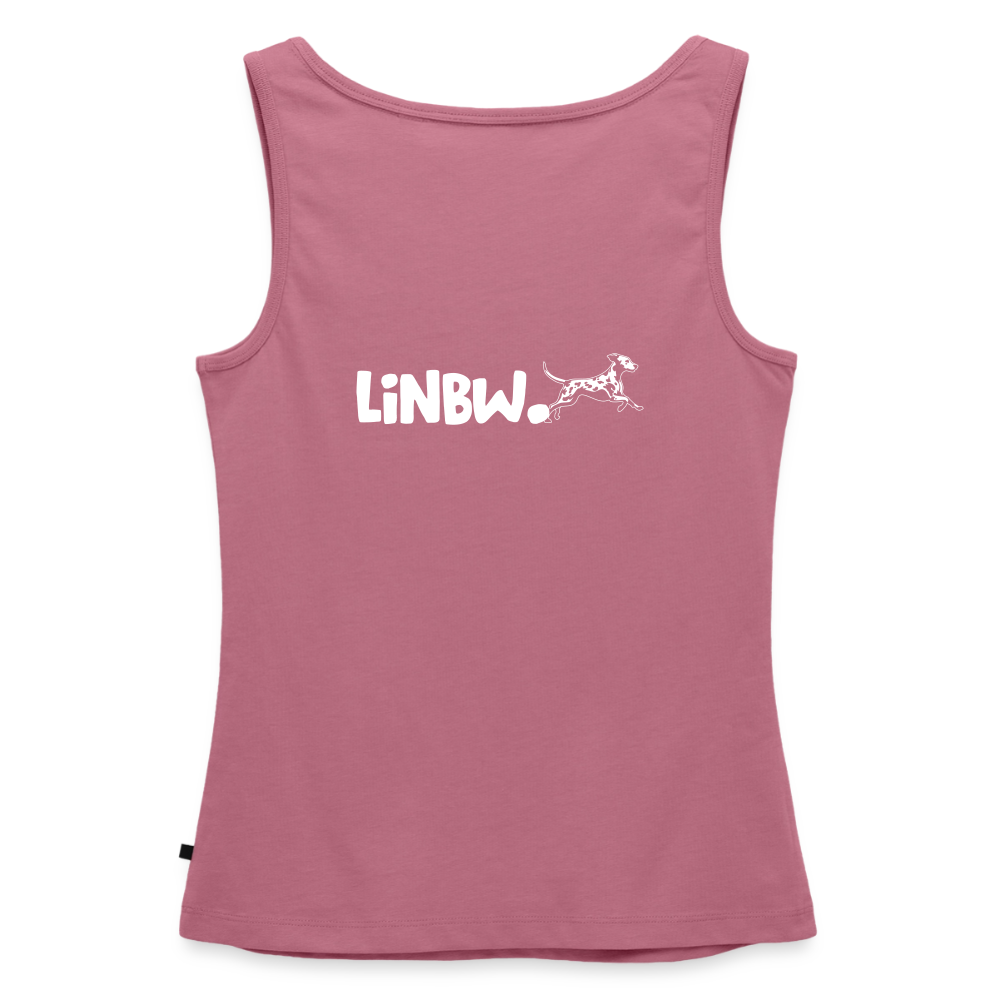 Life is not just black and white Tank Top Premium LiNBW. White Edition - Mauve