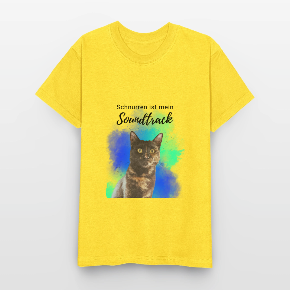 Nala's T-Shirt Schnurren ist mein Soundtrack Black Edition - LiNBW.
