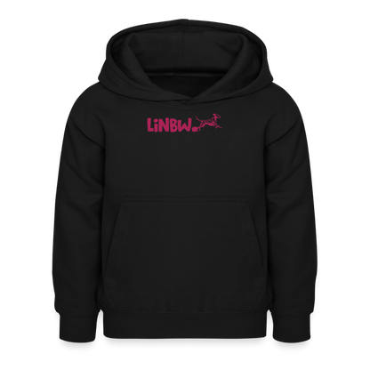 LiNBW. Crew Hoodie Life is not just black and white Edition Pink - LiNBW.
