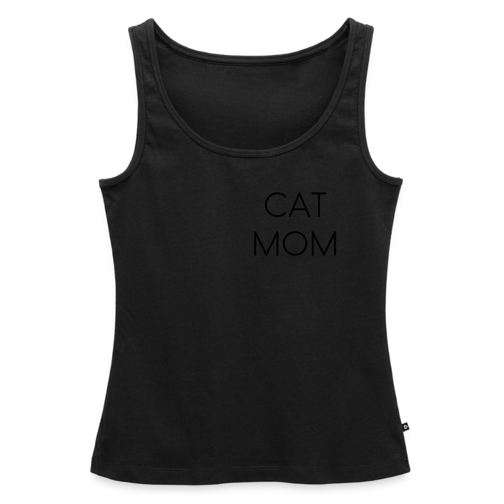 Pedro´s Tank Top Premium Stolzes Personal einer Katze CAT MOM Black Edition - Schwarz