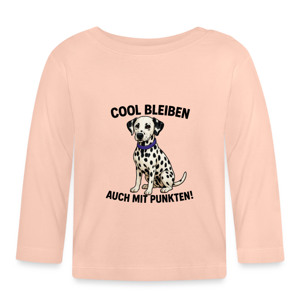 Davina´s Langarmshirt Cool bleiben auch mit Punkten - Kristallrosa