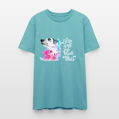 Boa's Unisex T-Shirt Premium Splash White Edition Life is not just black and white - LiNBW.