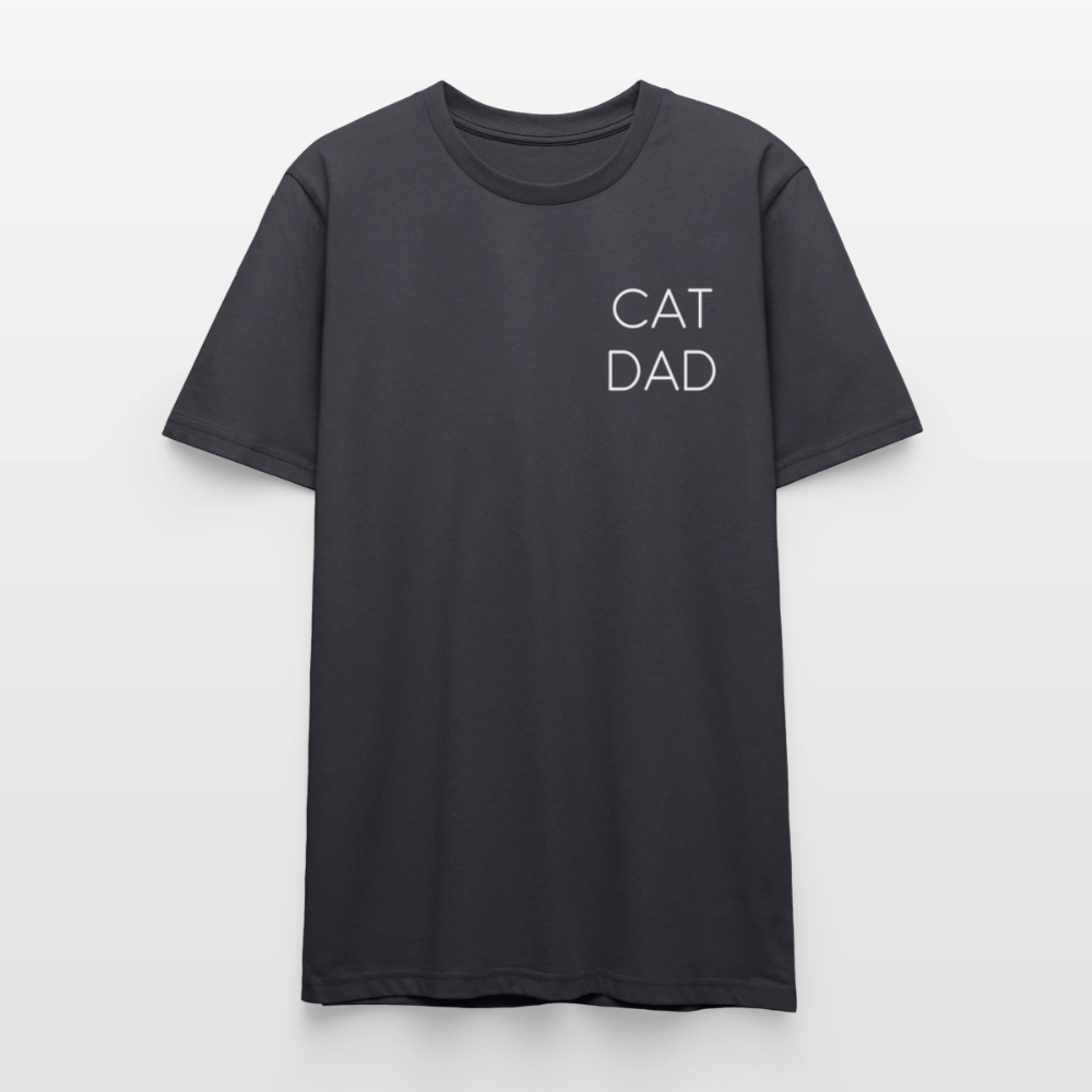 Pedro's Unisex T-Shirt Premium CAT DAD White Edition Stolzes Personal einer Katze - LiNBW.