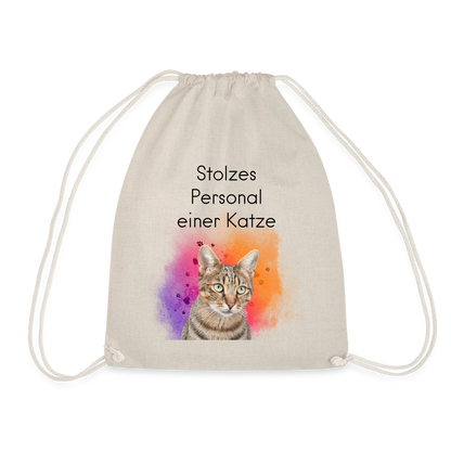 Pedro´s Turnbeutel Stolzes Personal einer Katze - Natur