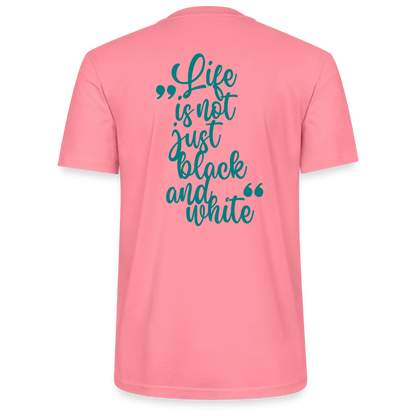 LiNBW. Unisex T-Shirt Premium Crew Blue Edition Life is not just black and white - LiNBW.