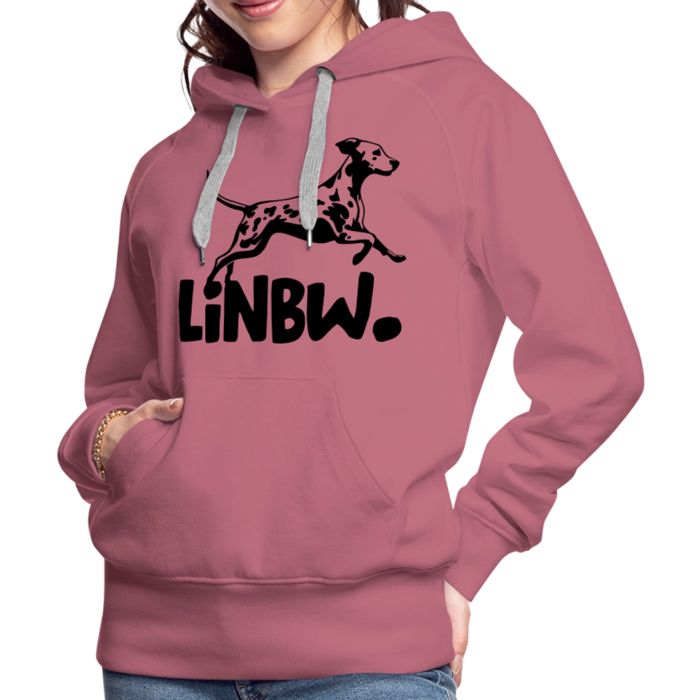 LiNBW. Hoodie Black Edition - Malve