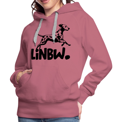 LiNBW. Hoodie Black Edition - Malve