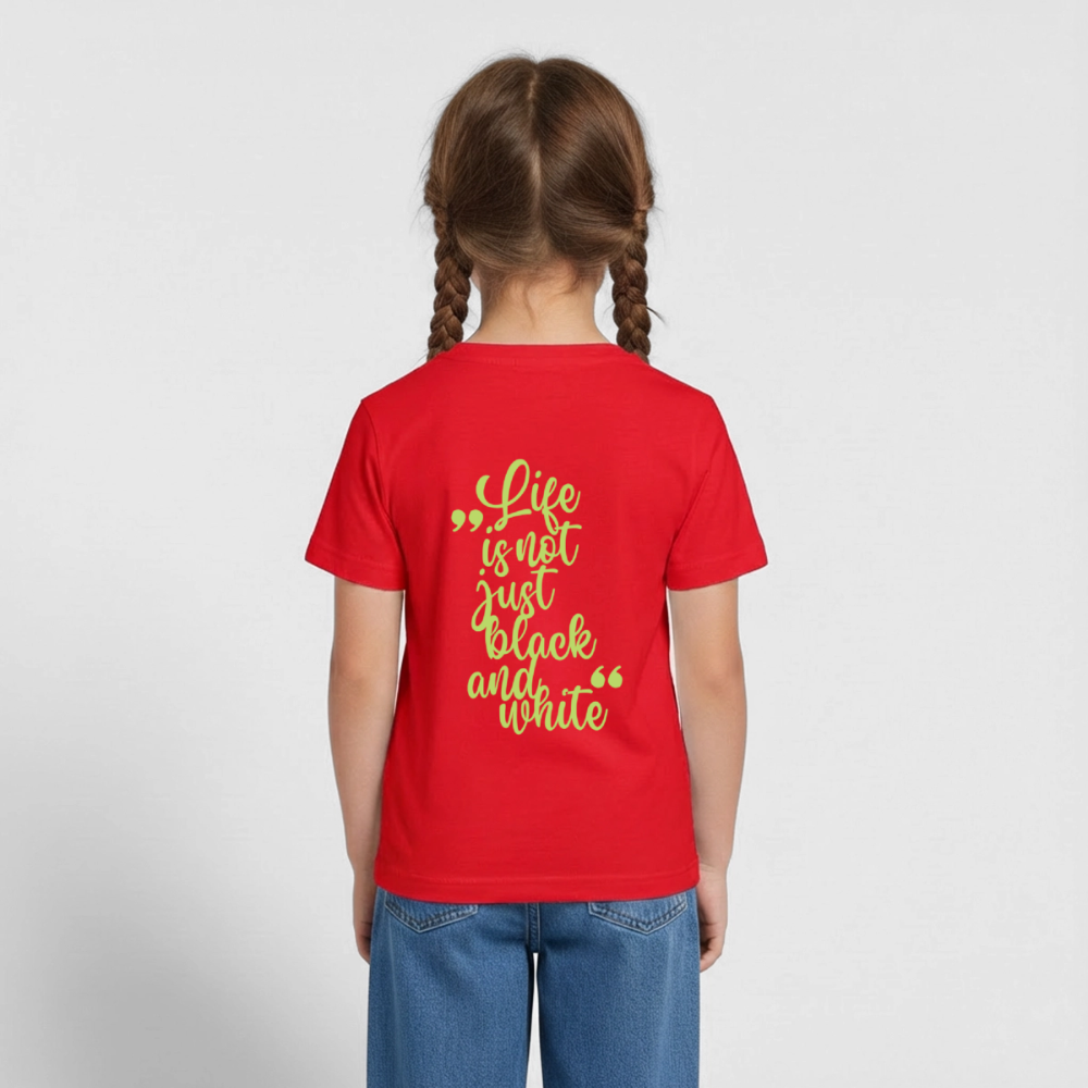 LiNBW. Crew T-Shirt Green Edition Life is not just black and white - LiNBW.