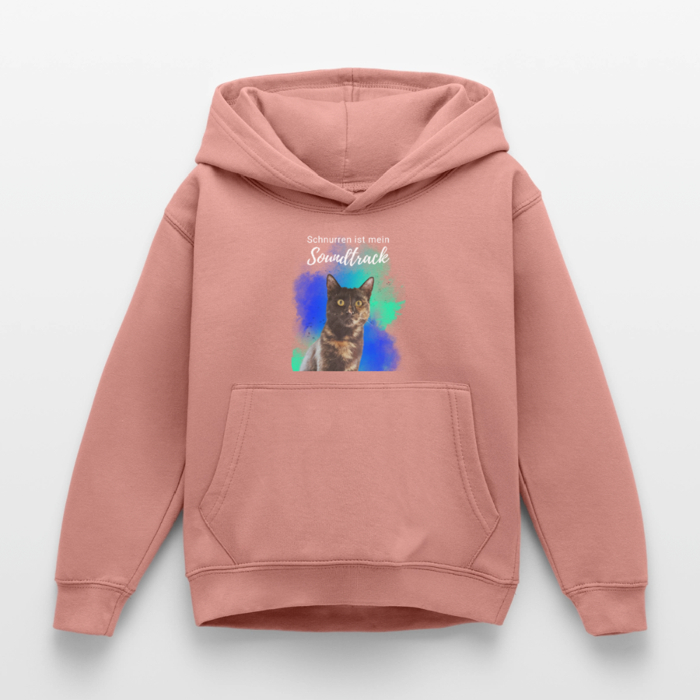 Nala's Hoodie Schnurren ist mein Soundtrack White Edition - LiNBW.