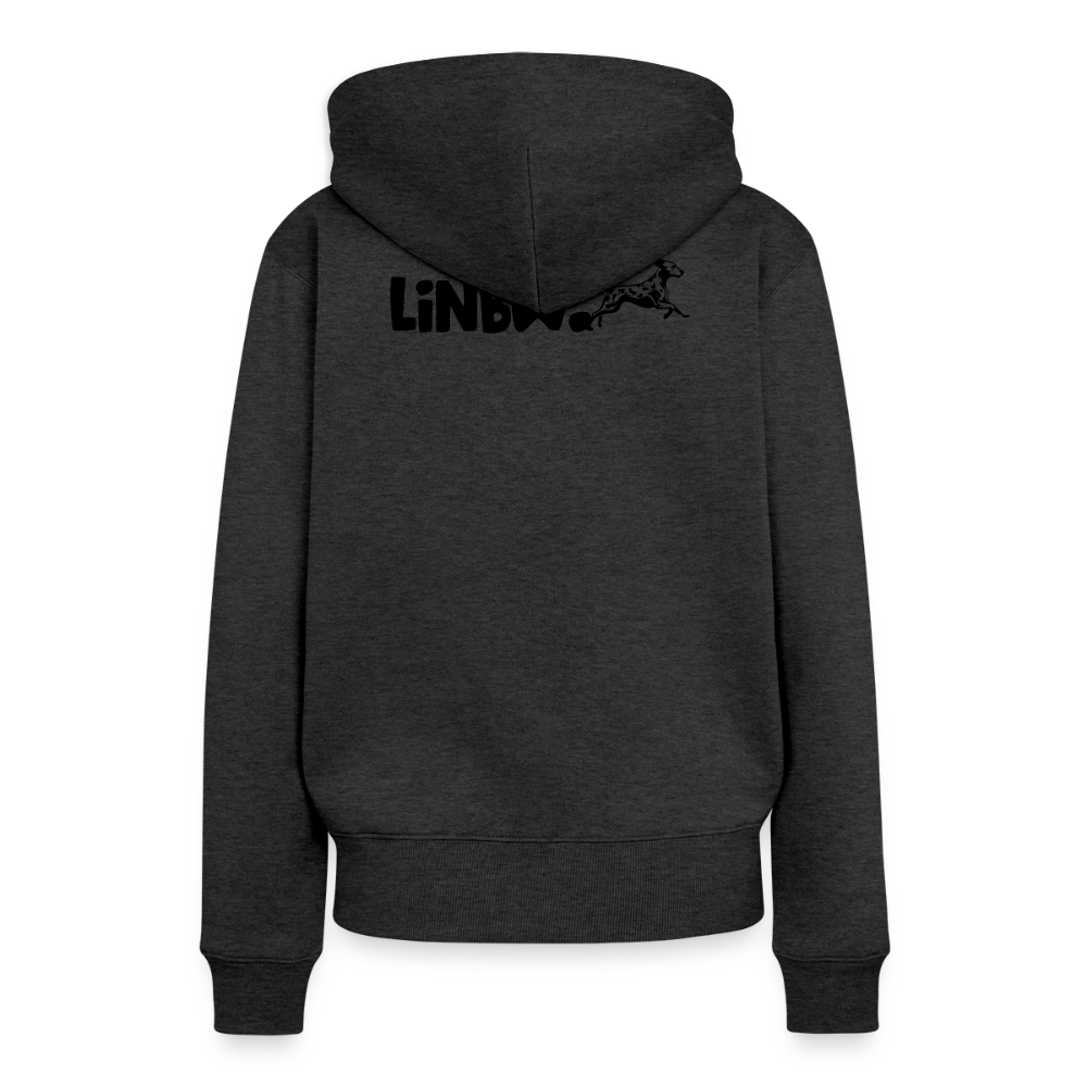 Life is not just black and white Hoodie Black Edition - Anthrazit meliert