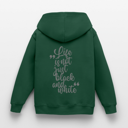 LiNBW. Crew Hoodie Life is not just black and white Edition Grey - LiNBW.