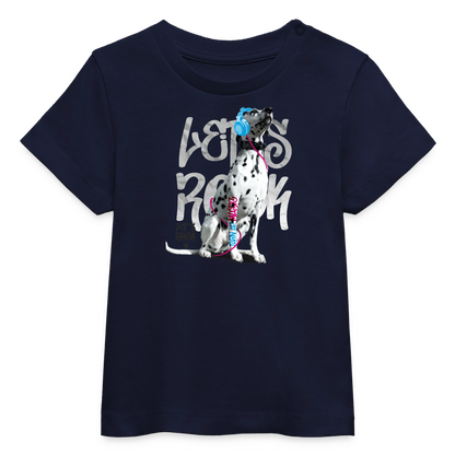 Boa's T-Shirt Let's Rock - Navy