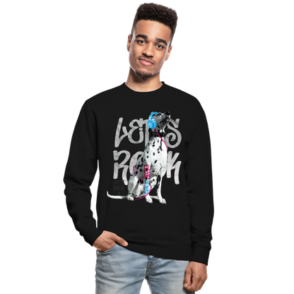Boa's Classic Pullover Let's Rock - Schwarz