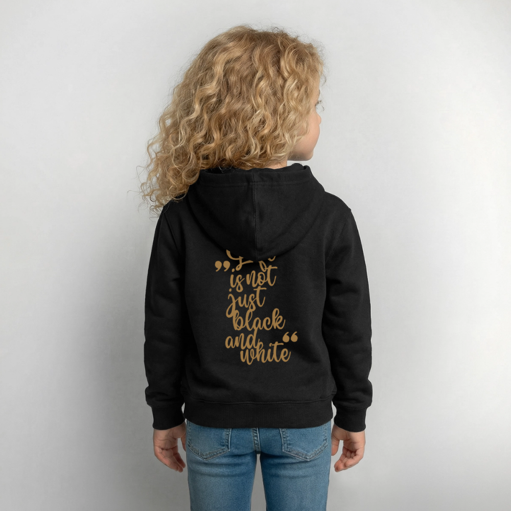 LiNBW. Crew Hoodie Life is not just black and white Edition Brown - LiNBW.