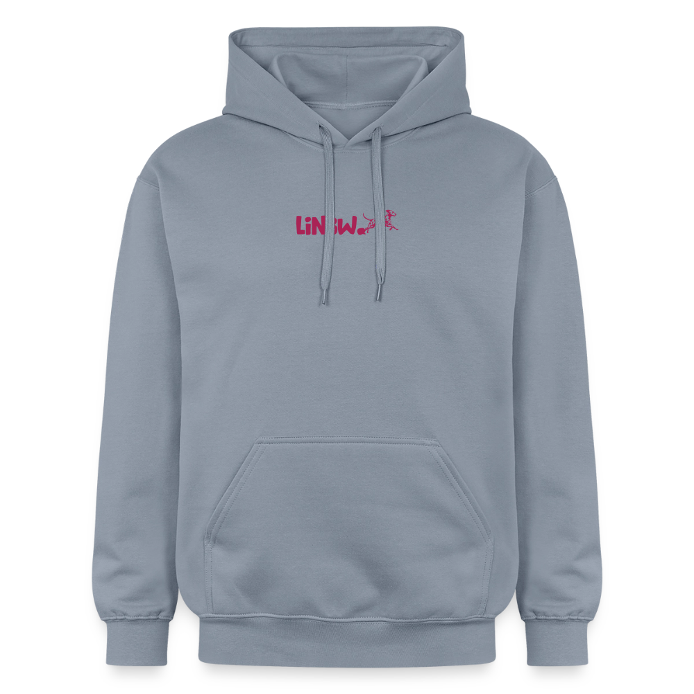 LiNBW. Crew Hoodie Pink Edition Life is not just black and white - Blau