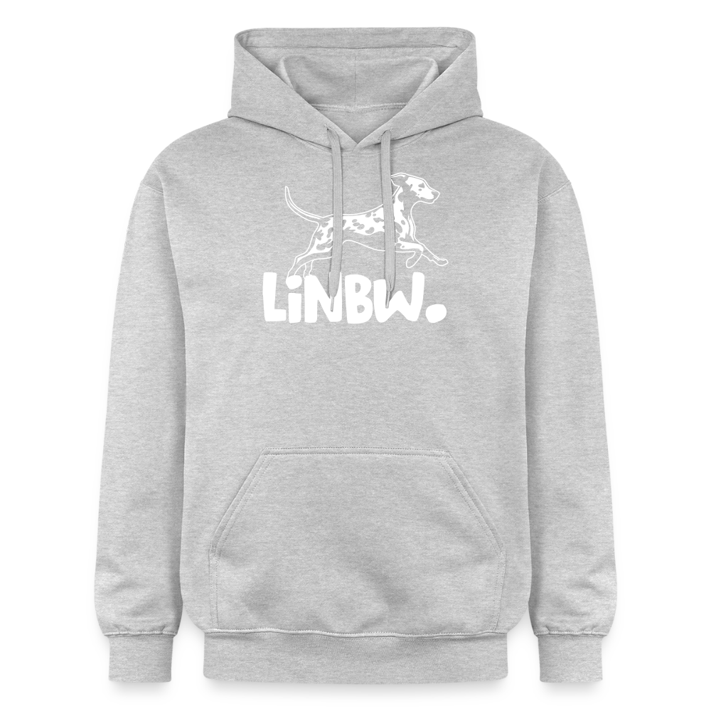 LiNBW. Hoodie White Edition - Hellgrau meliert