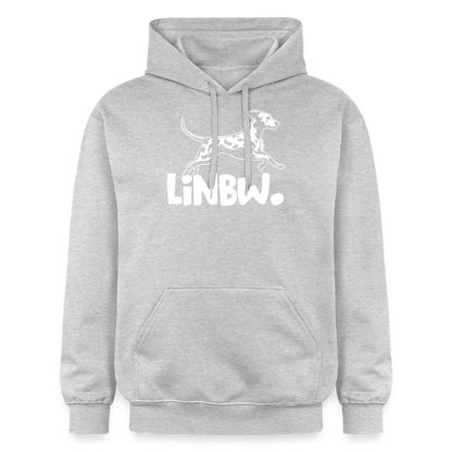 LiNBW. Hoodie White Edition - Hellgrau meliert