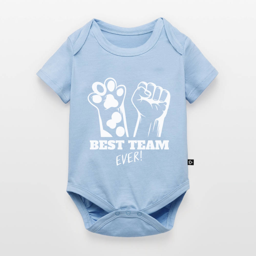 Best Team Ever Kurzarm-Body White Edition - LiNBW.