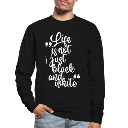 Life is not just black and white Classic Pullover White Edition - LiNBW.