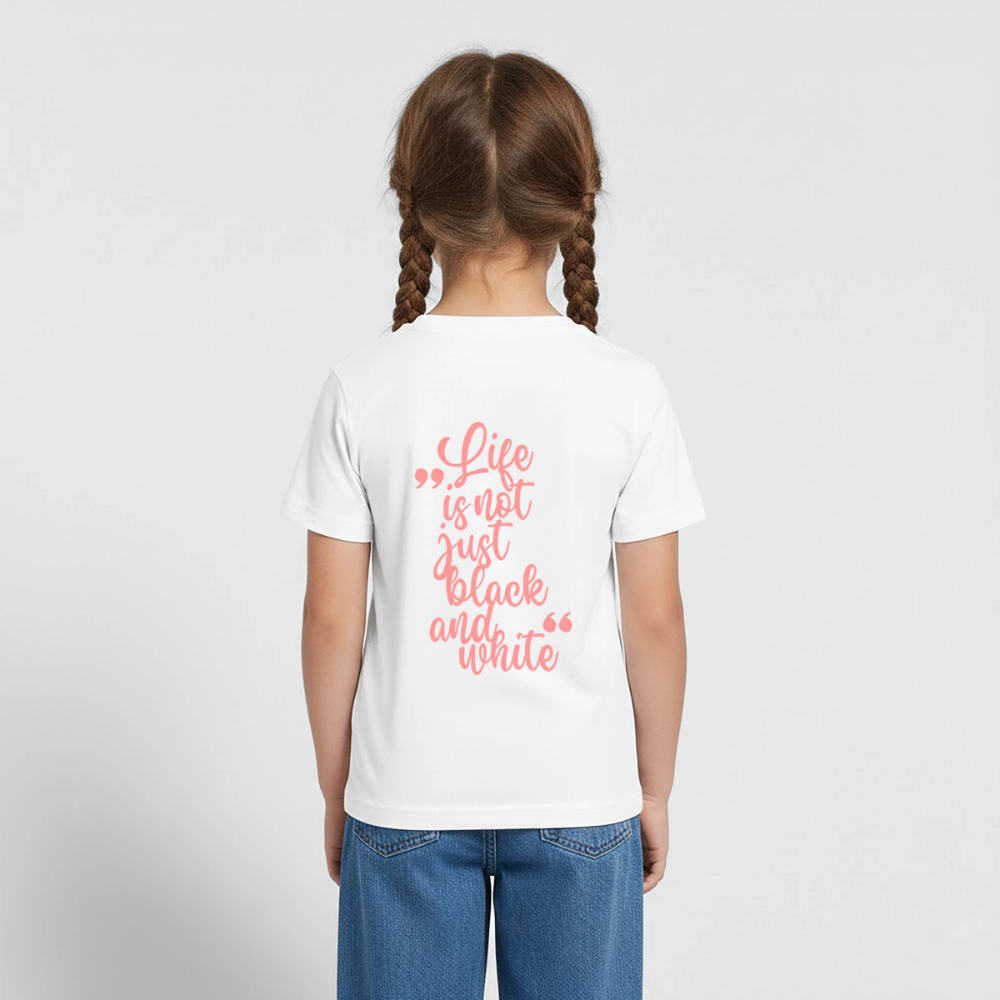 LiNBW. Crew T-Shirt Pink Edition Life is not just black and white - LiNBW.