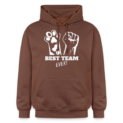 Best Team Ever Hoodie White Edition - Kakao