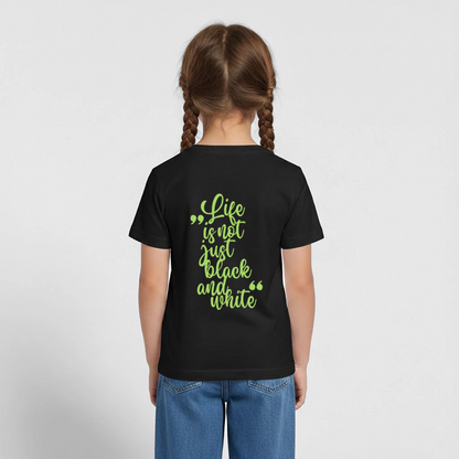 LiNBW. Crew T-Shirt Green Edition Life is not just black and white - LiNBW.