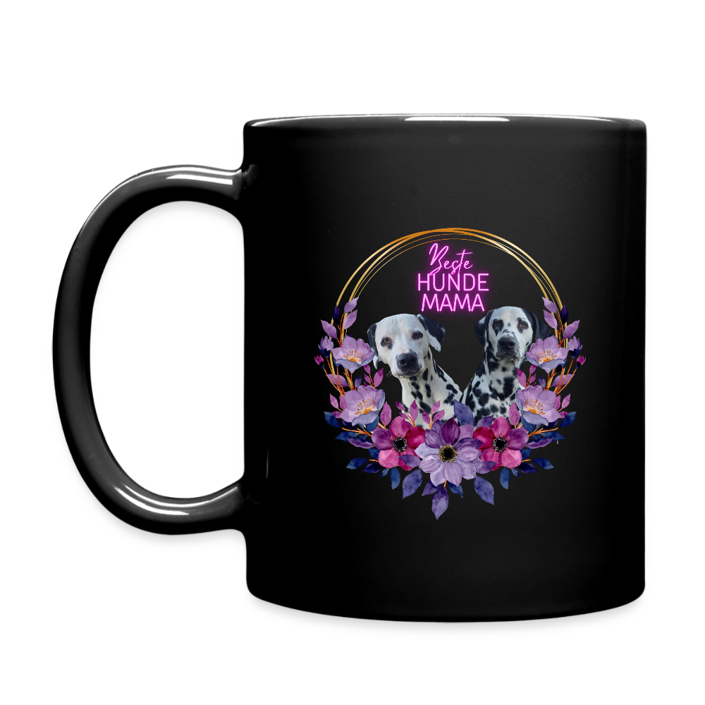 Cayman´s und Dexter´s Keramiktasse Beste Hundemama Black Edition - Schwarz