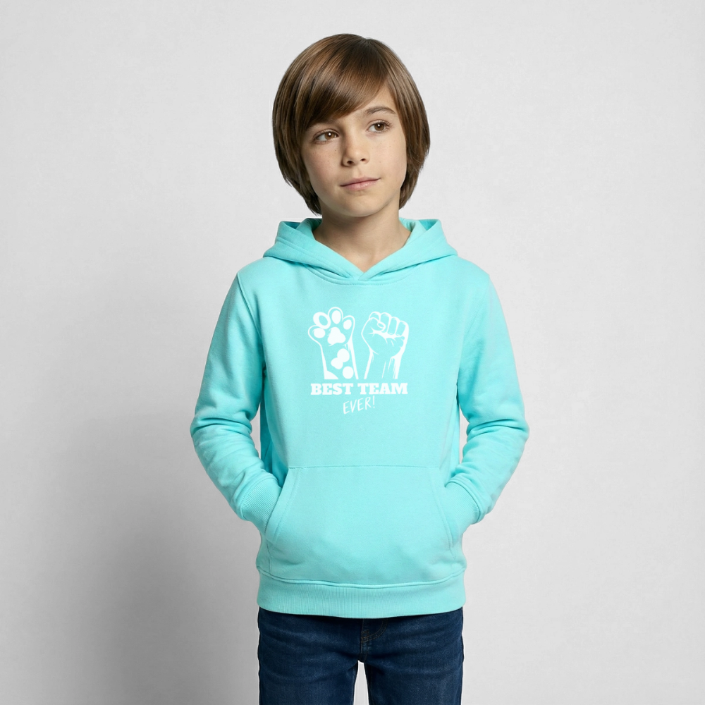 Best Team Ever  Hoodie White Edition - Pfefferminze