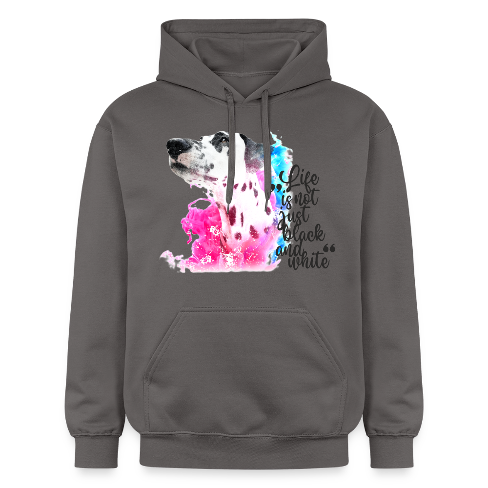 Boa's Hoodie Splash Life is not just black and white Edition Black - LiNBW.