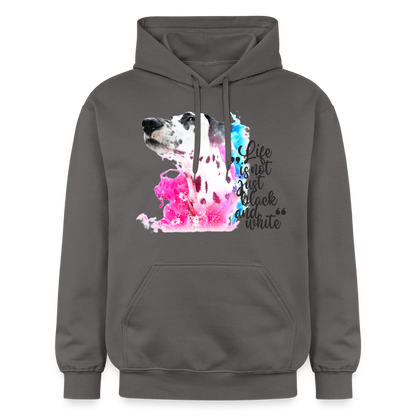 Boa's Hoodie Splash Life is not just black and white Edition Black - LiNBW.
