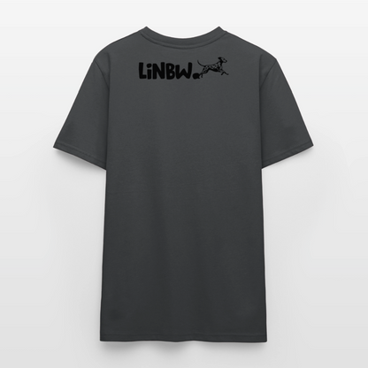 Life is not just black and white Unisex T-Shirt Premium Black Edition - Anthrazit