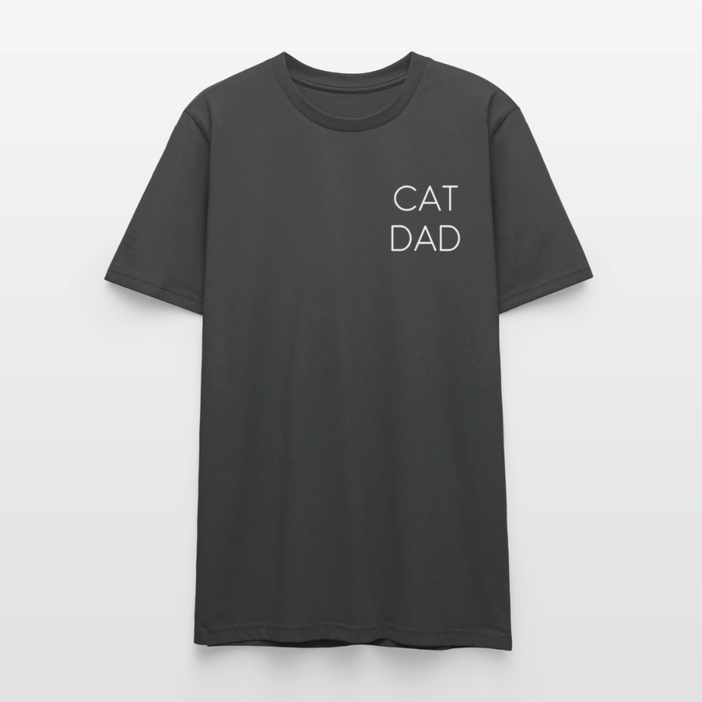 Pedro's Unisex T-Shirt Premium CAT DAD White Edition Stolzes Personal einer Katze - LiNBW.