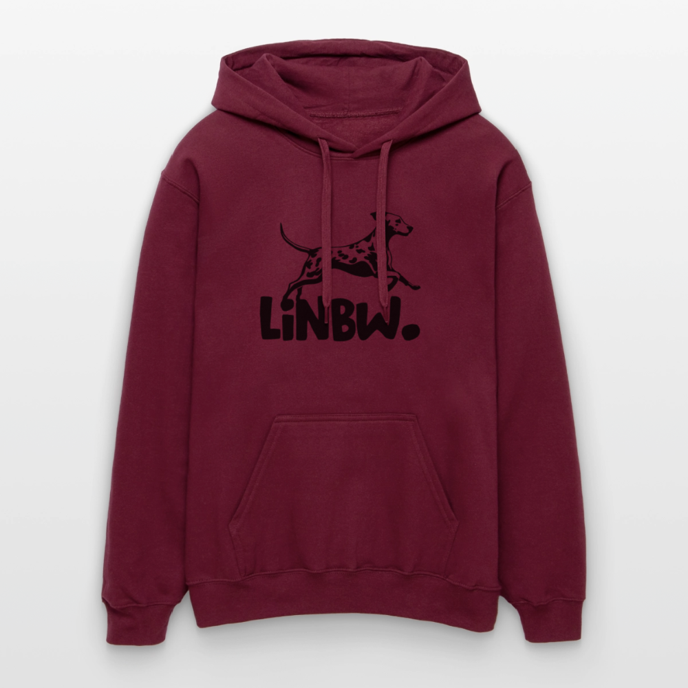 LiNBW. Hoodie Black Edition - Maroon
