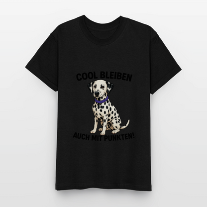 Davina's T-Shirt Cool bleiben auch mit Punkten - Schwarz