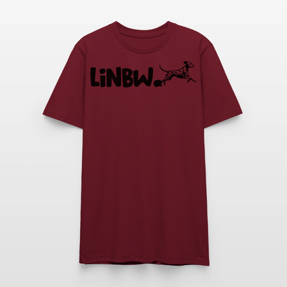 LiNBW. Unisex T-Shirt Premium Crew Black Edition Life is not just black and white - LiNBW.