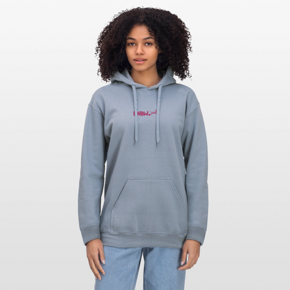 LiNBW. Crew Hoodie Pink Edition Life is not just black and white - Blau