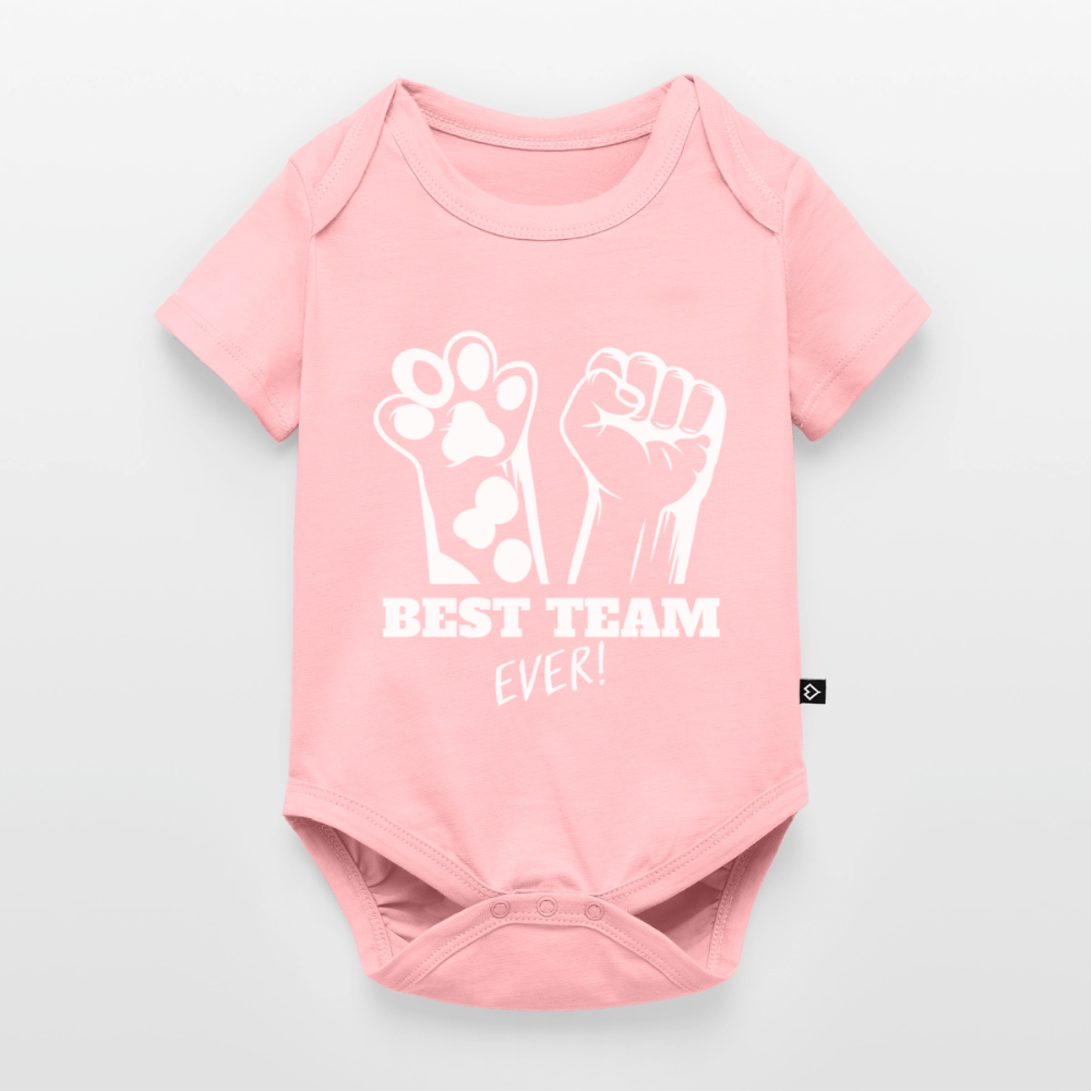 Best Team Ever Kurzarm-Body White Edition - LiNBW.