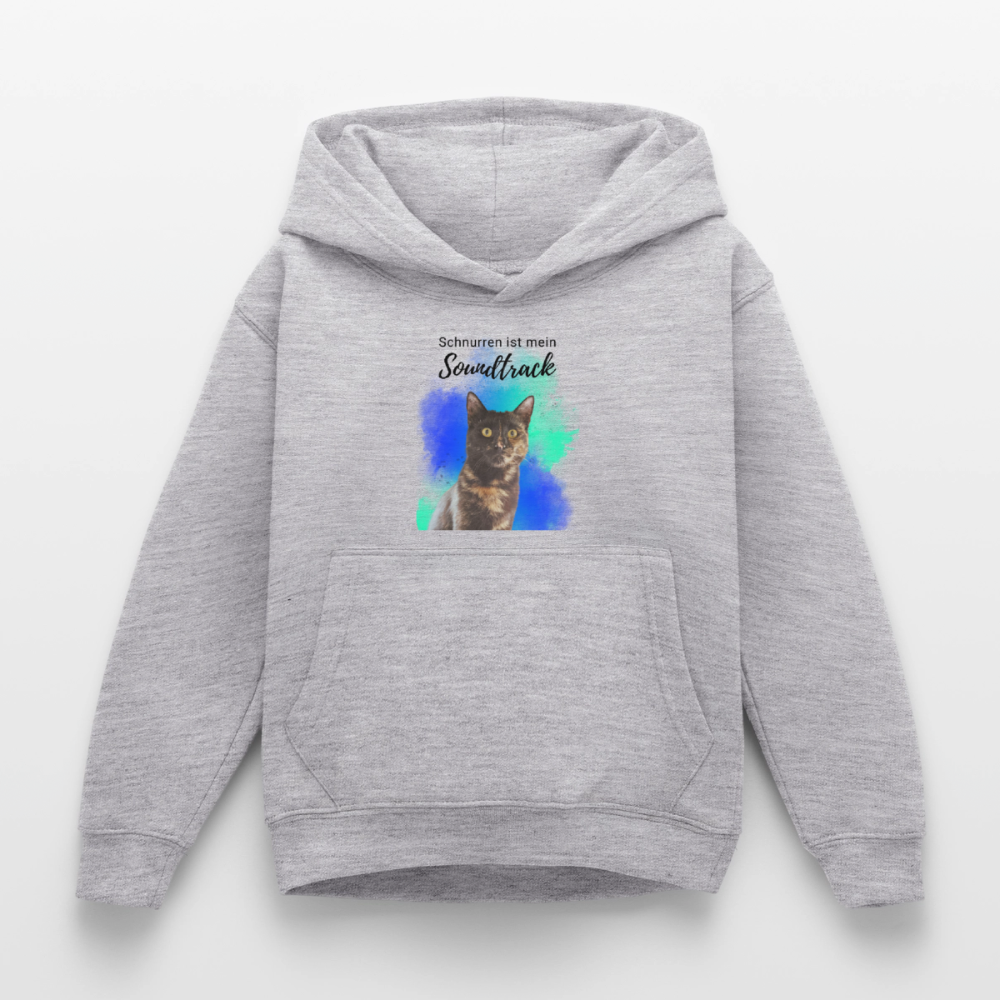 Nala's Hoodie Schnurren ist mein Soundtrack Black Edition - LiNBW.