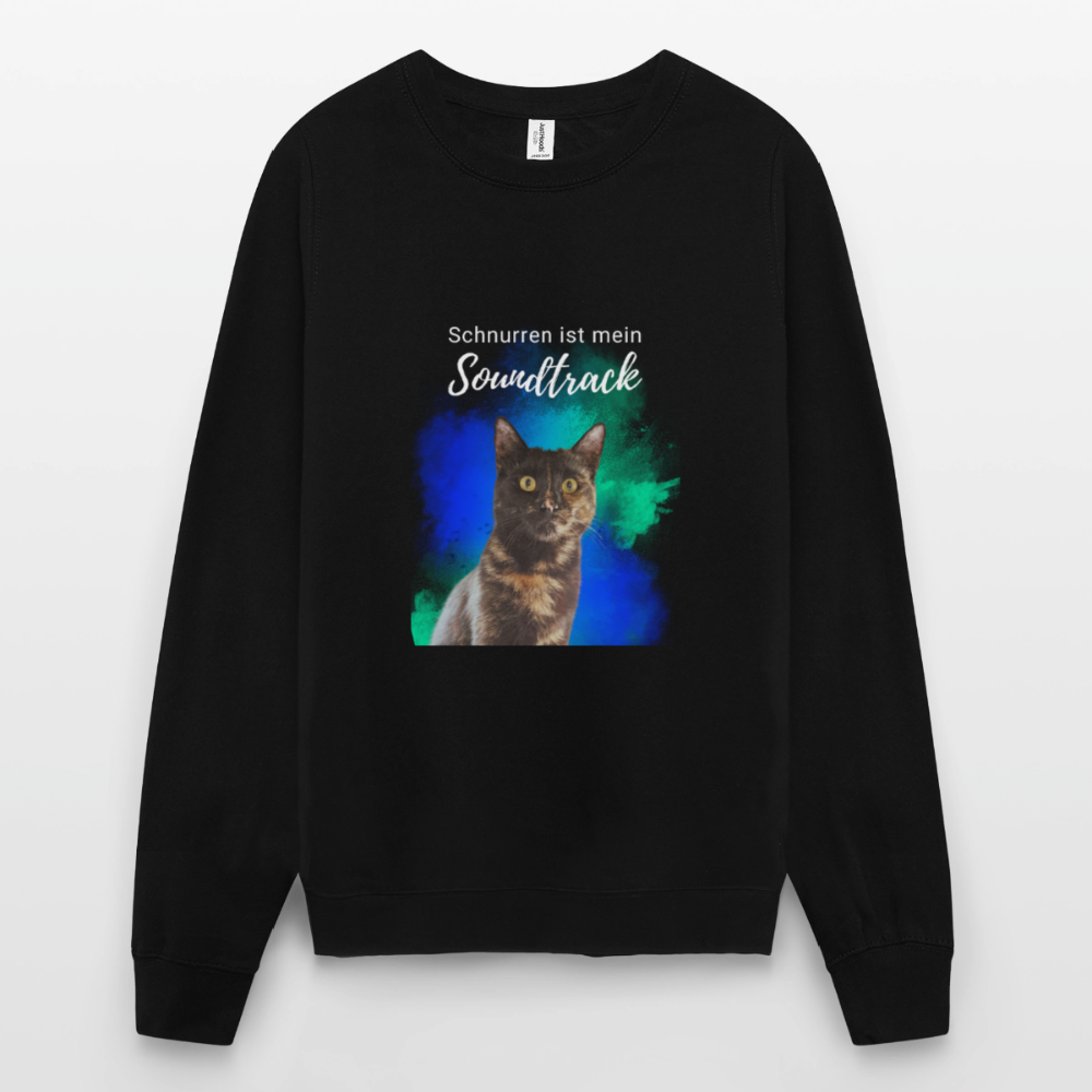 Nala's Classic Pullover Schnurren ist mein Soundtrack White Edition - Schwarz