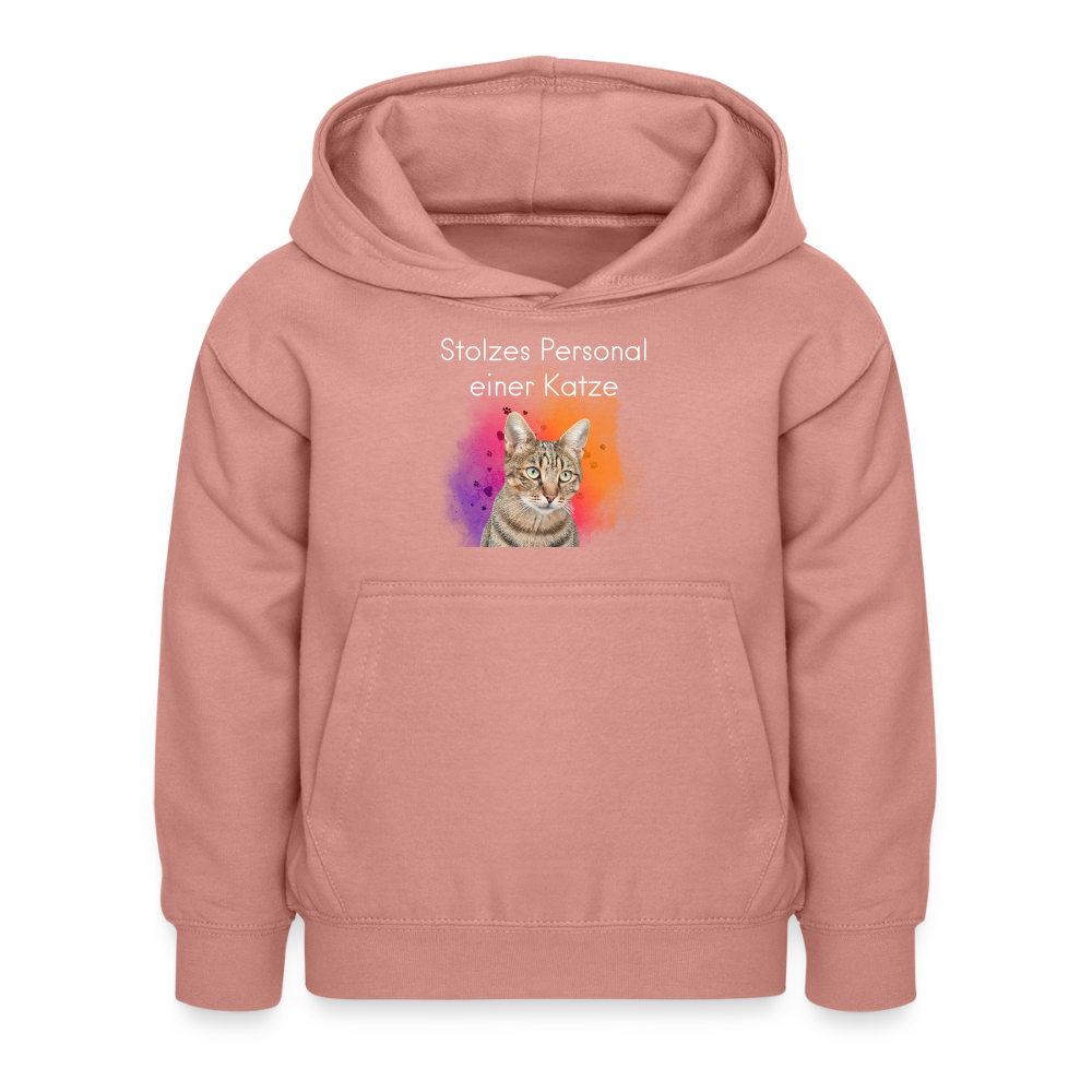 Pedro's Hoodie Stolzes Personal einer Katze White Edition - LiNBW.