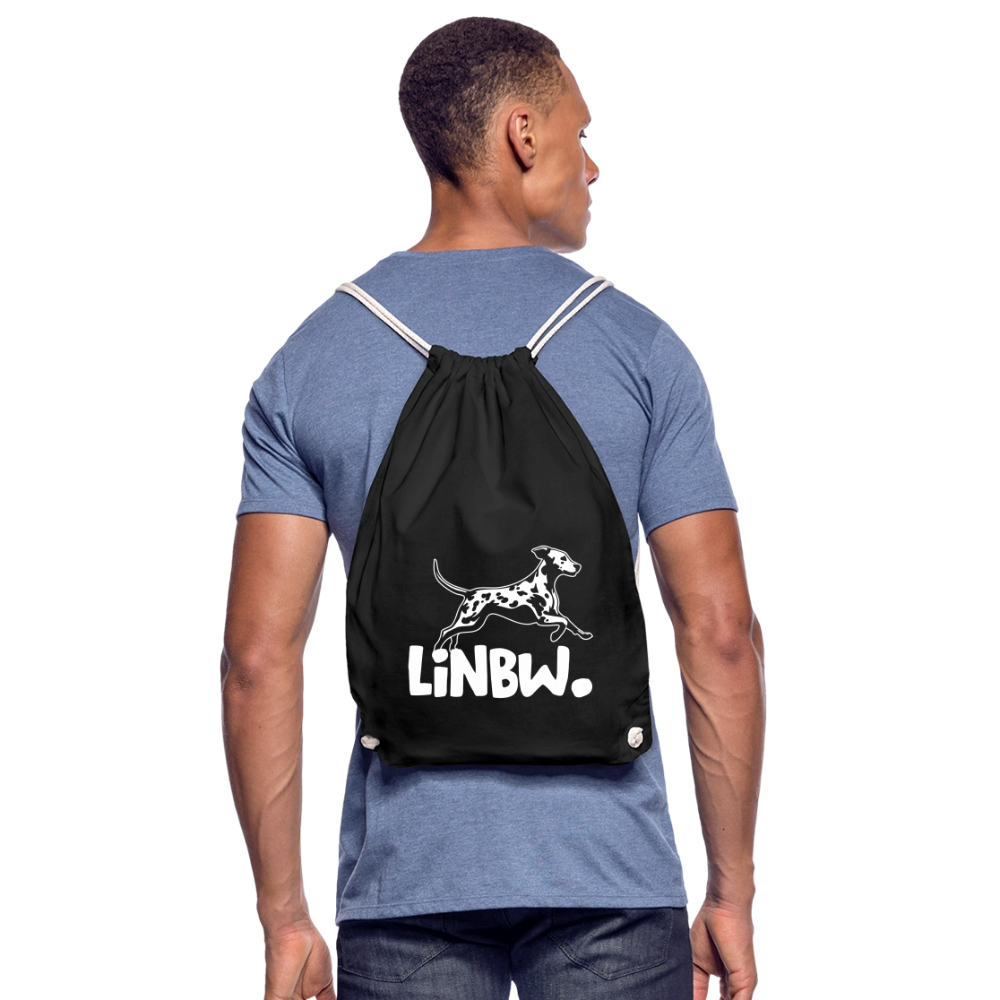 LiNBW. Turnbeutel White Edition - Schwarz