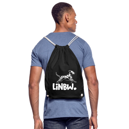 LiNBW. Turnbeutel White Edition - Schwarz