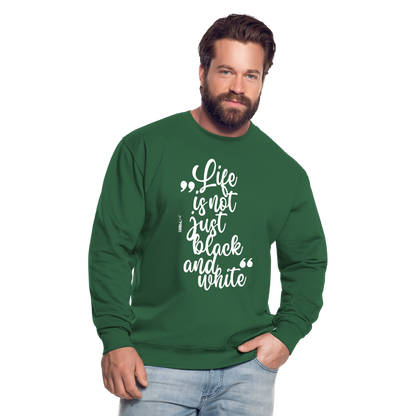 Life is not just black and white Classic Pullover White Edition - LiNBW.