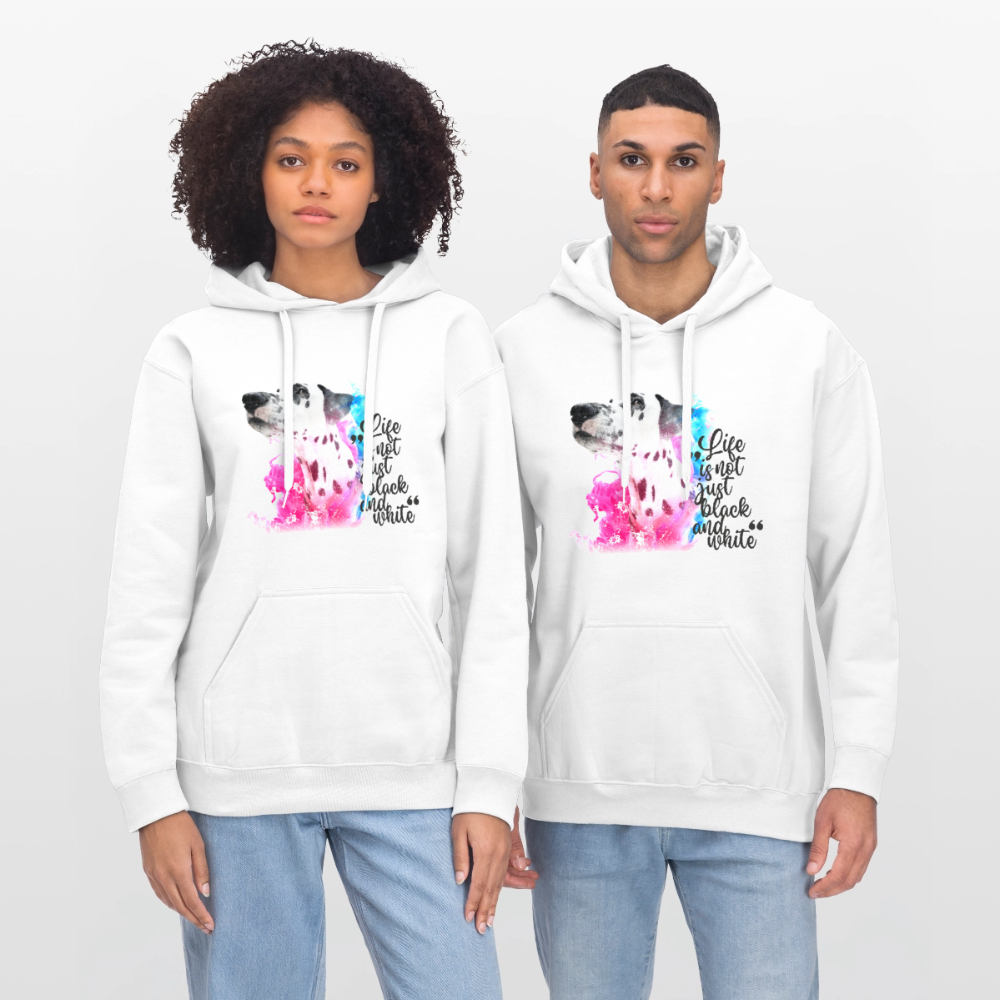 Boa's Hoodie Splash Life is not just black and white Edition Black - LiNBW.