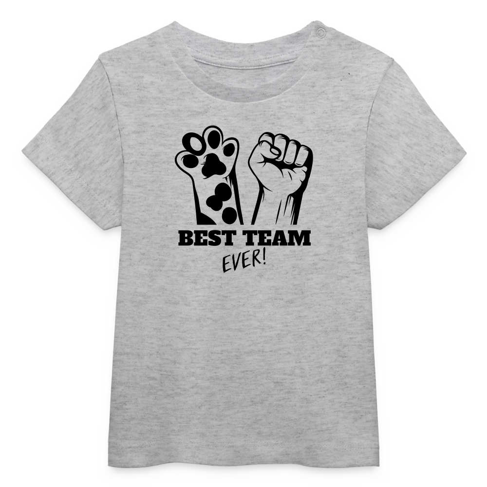Best Team Ever T-Shirt Black Edition - Grau meliert