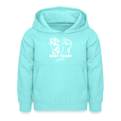 Best Team Ever  Hoodie White Edition - Pfefferminze