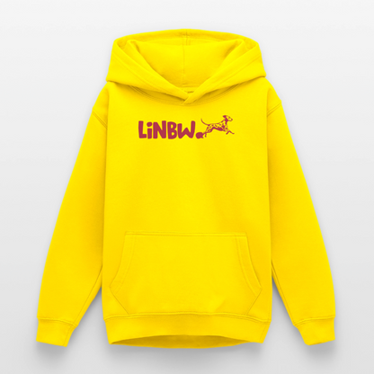 LiNBW. Crew Hoodie Life is not just black and white Edition Pink - LiNBW.